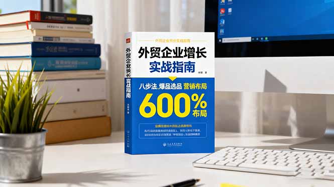 外贸企业增长实战指南，八步法、爆品选品、营销布局，业绩增长300%-白马联创