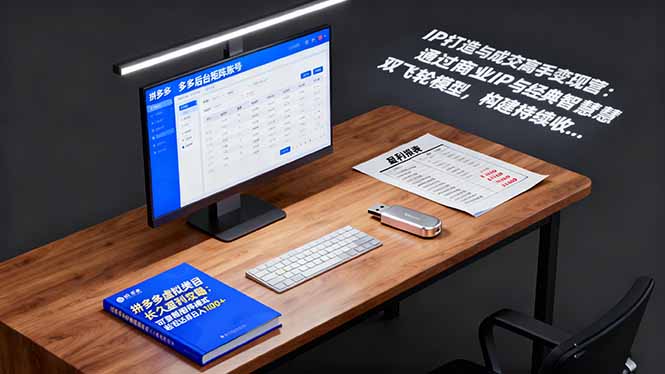 IP打造与成交高手变现营:通过商业IP+经典智慧双飞轮模型 构建持续收钱系统-白马联创