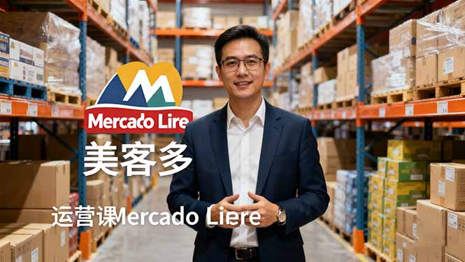 2025美客多Mercado Libre运营课：账号注册/产品上传/促销活动/自发货模式-白马联创